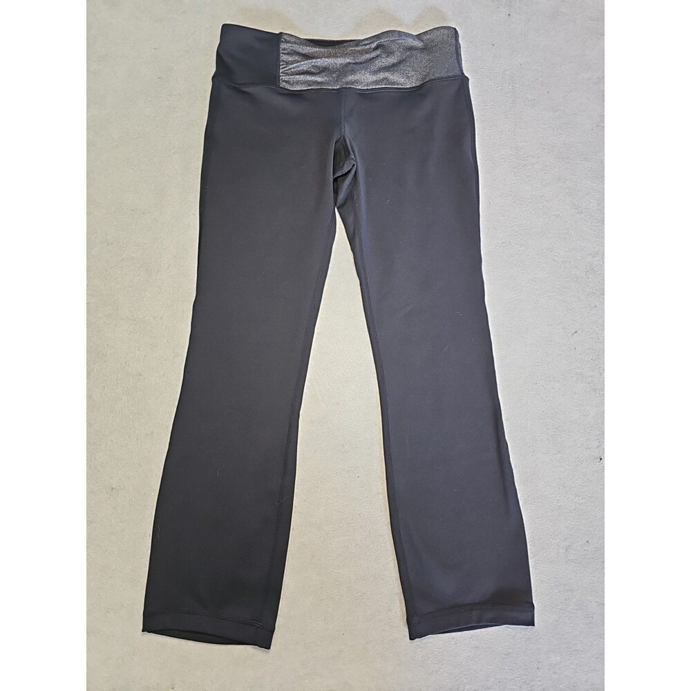 Lululemon Black Color Leggings/Pants RN 106259 Womens Size 8 Singke Pocket